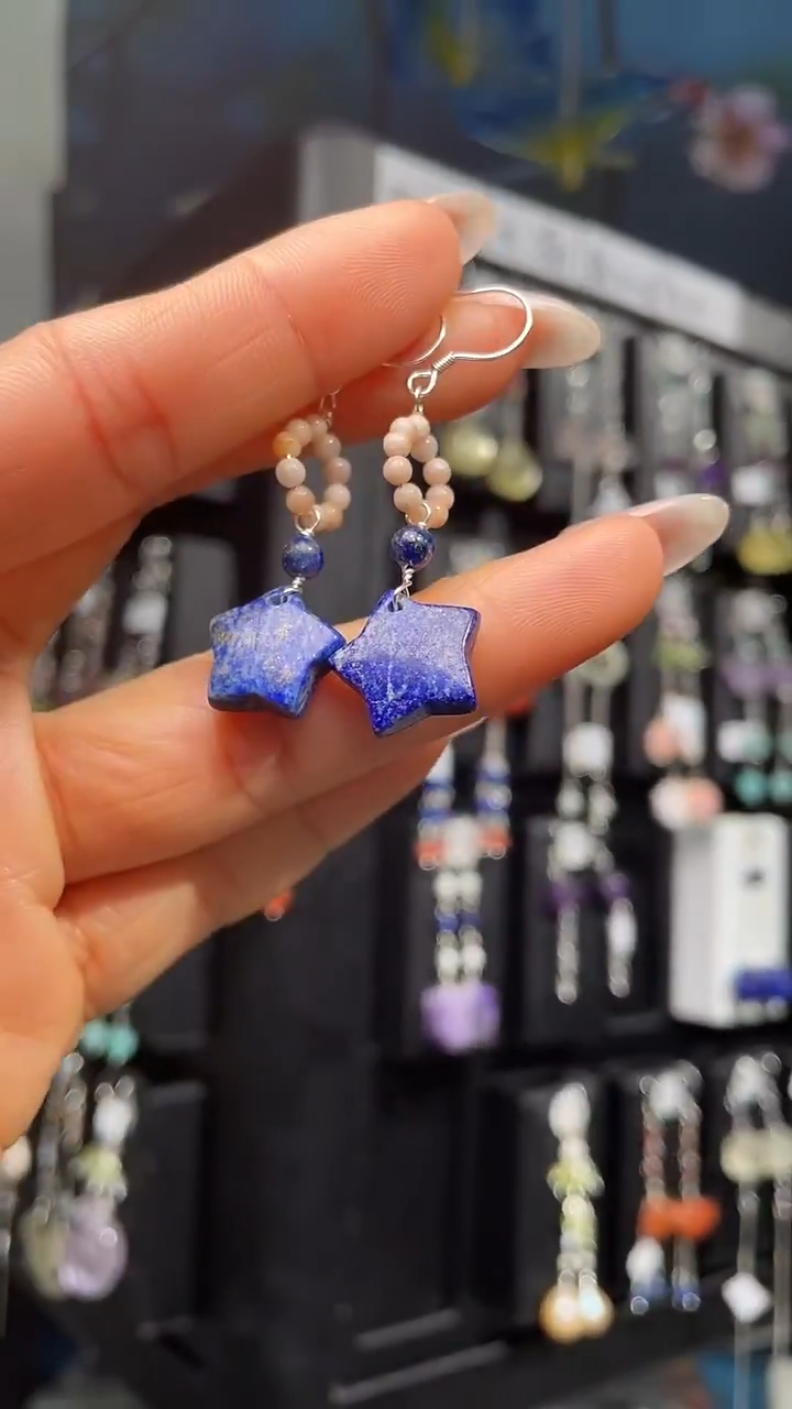 银S925镶嵌耳饰紫晶秋**_ 秋时璟