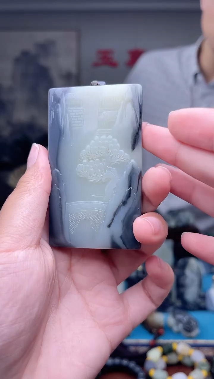 未镶嵌和田玉挂件1