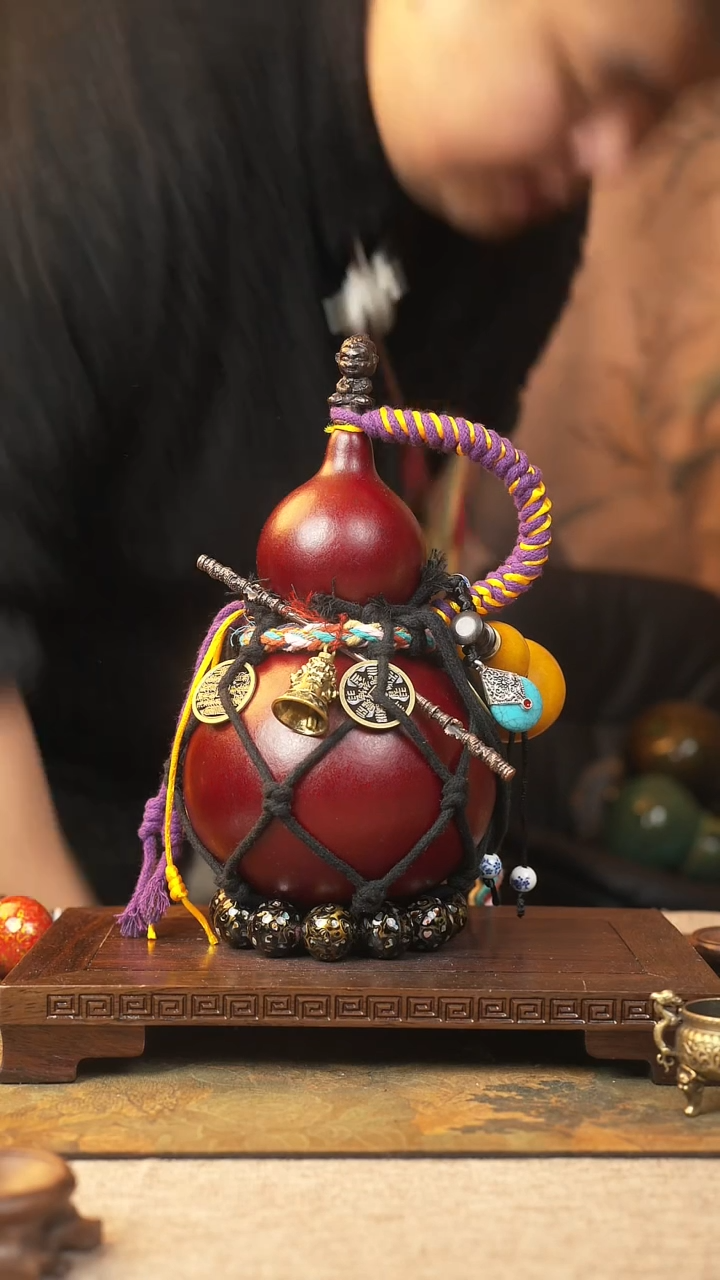 【闪购商品】458大漆葫芦一物一拍记葫堂出品