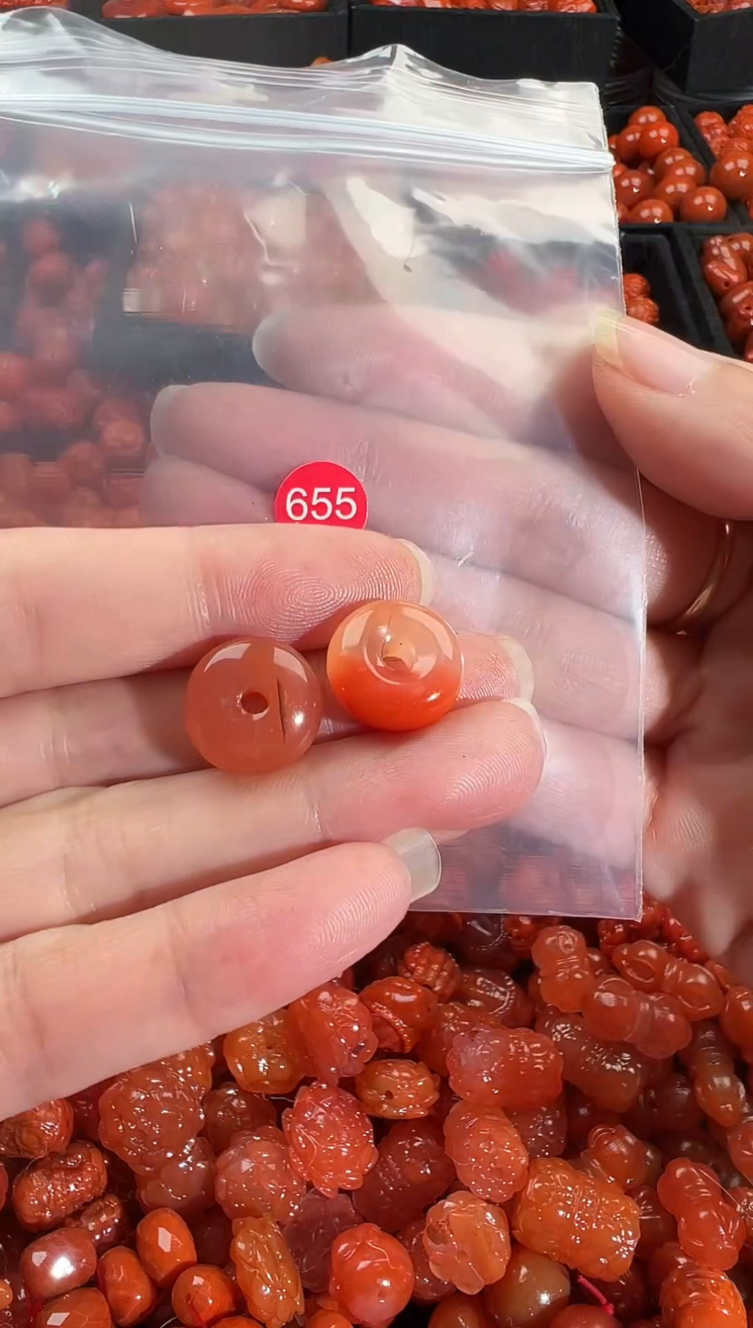 颈饰未镶嵌南红玛瑙1