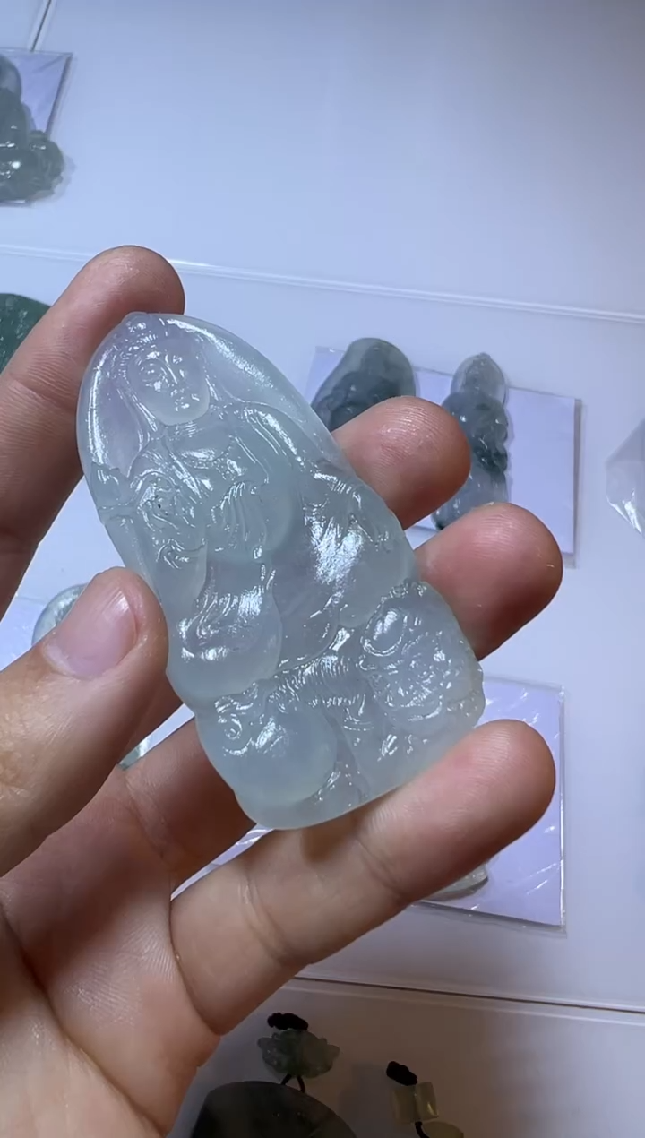 【闪购商品】定制翡翠未镶嵌文殊
