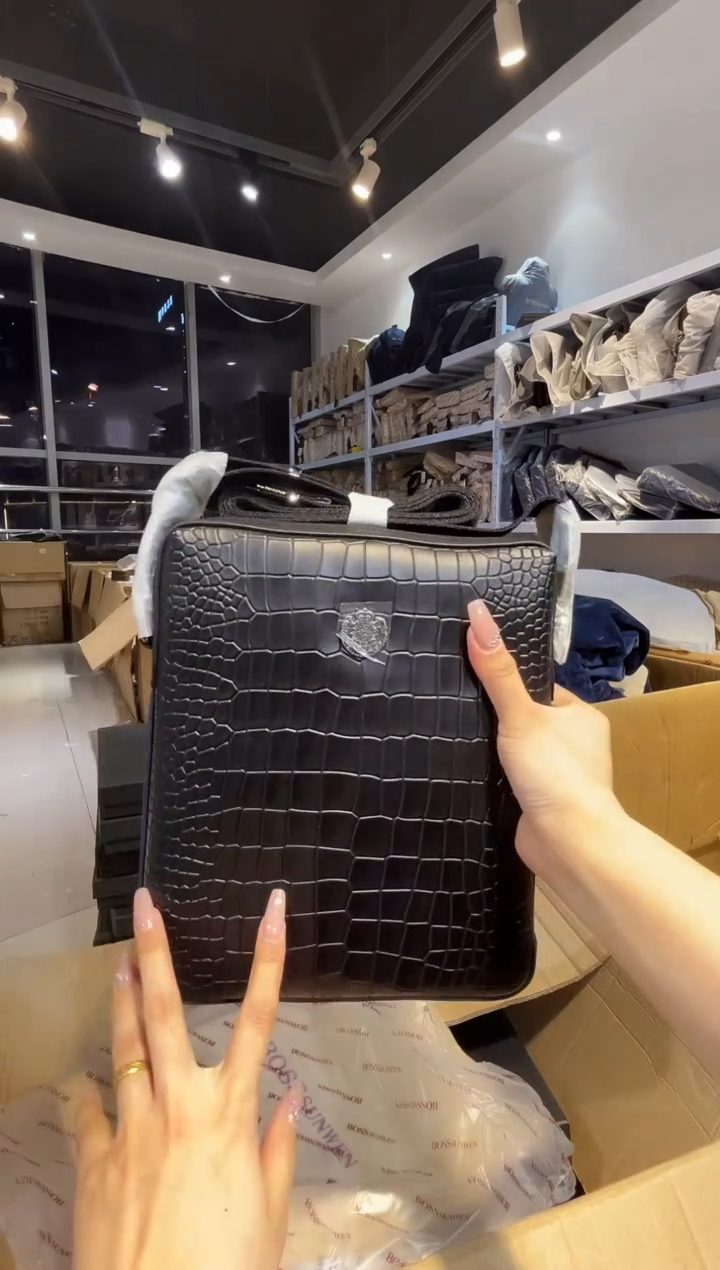 牛皮（革）韩爵绅士包包皮具274