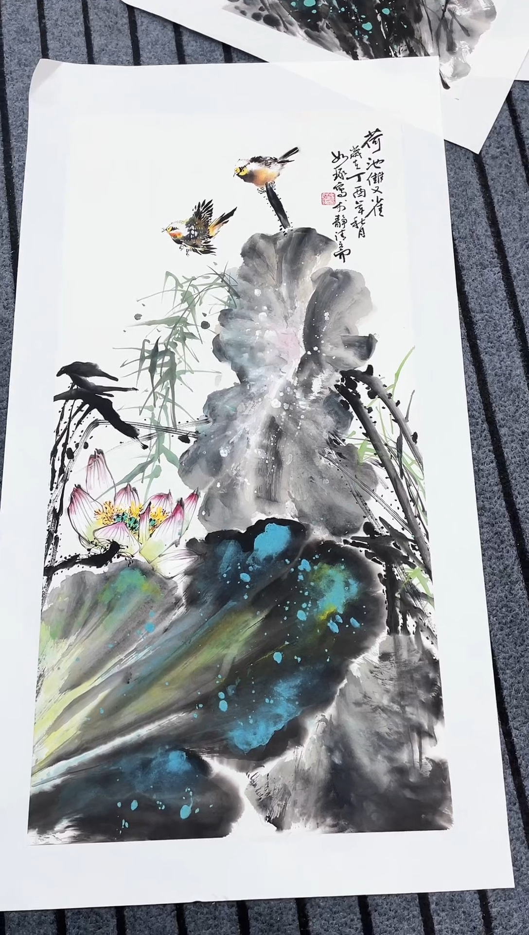 精品国画花鸟作品