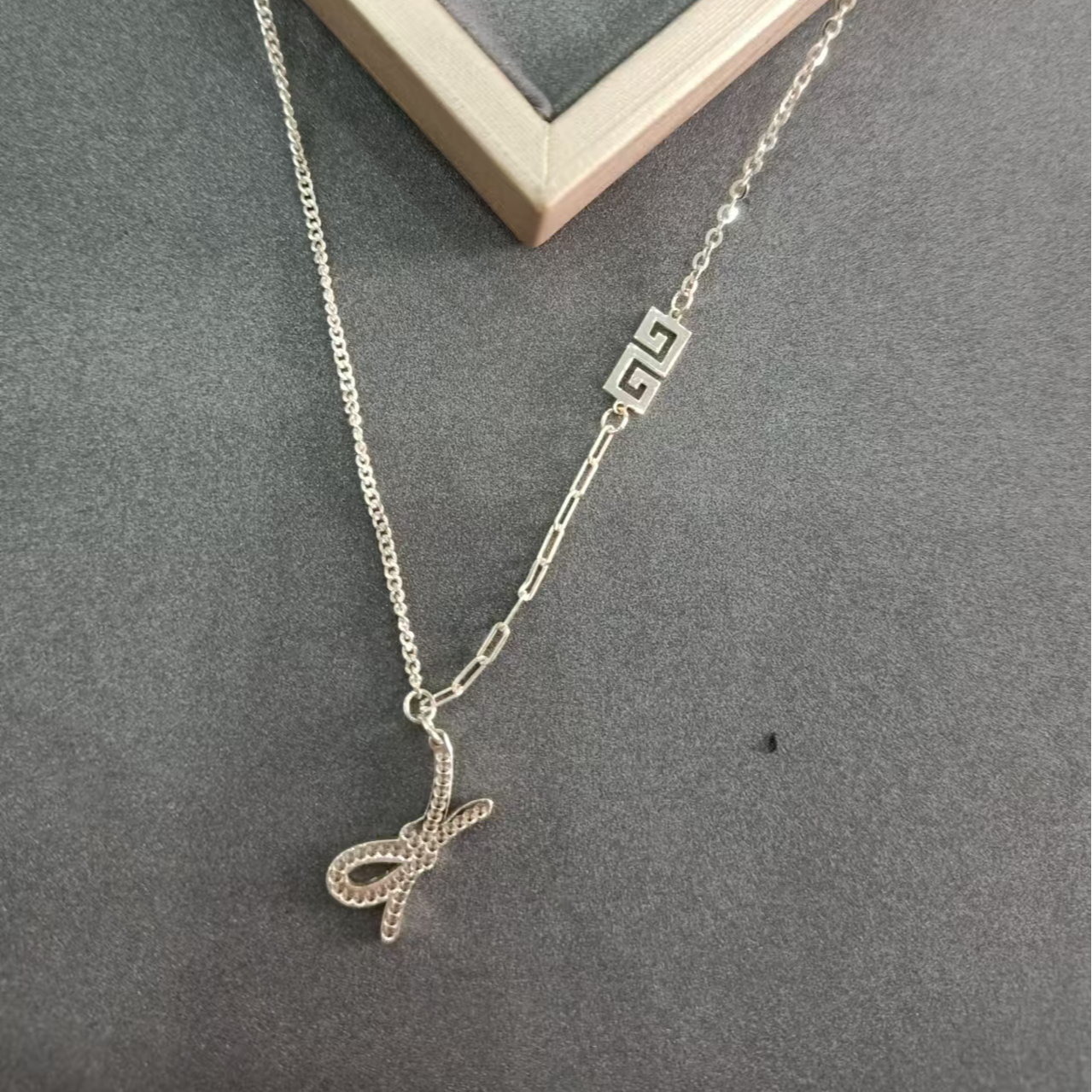 坠链均925银 时尚简约百搭潮流925银饰