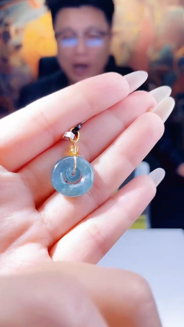 颈饰未镶嵌翡翠多样性发其一2