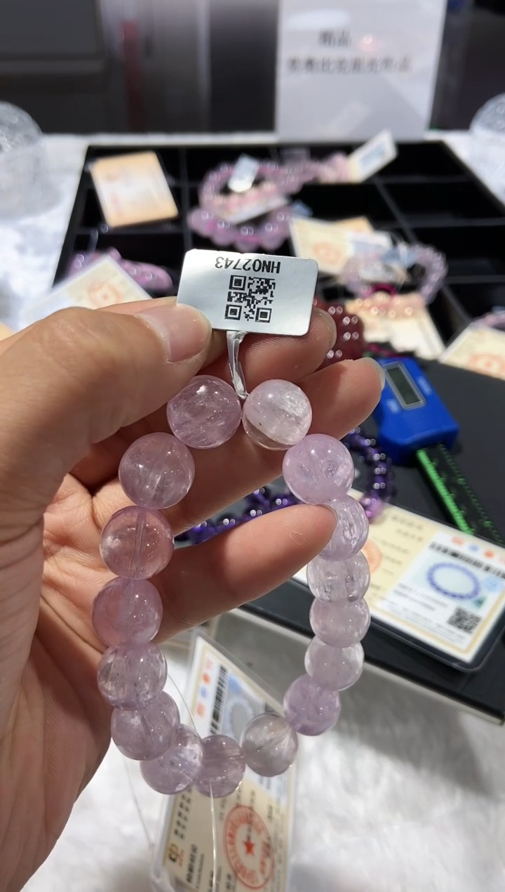 【闪购商品】锂辉石手串未镶嵌手串