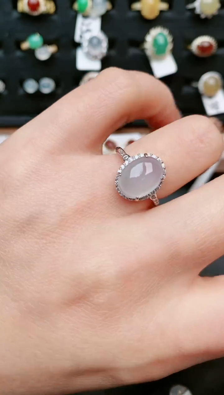 【闪购商品】翡翠戒指银S925镶嵌.....