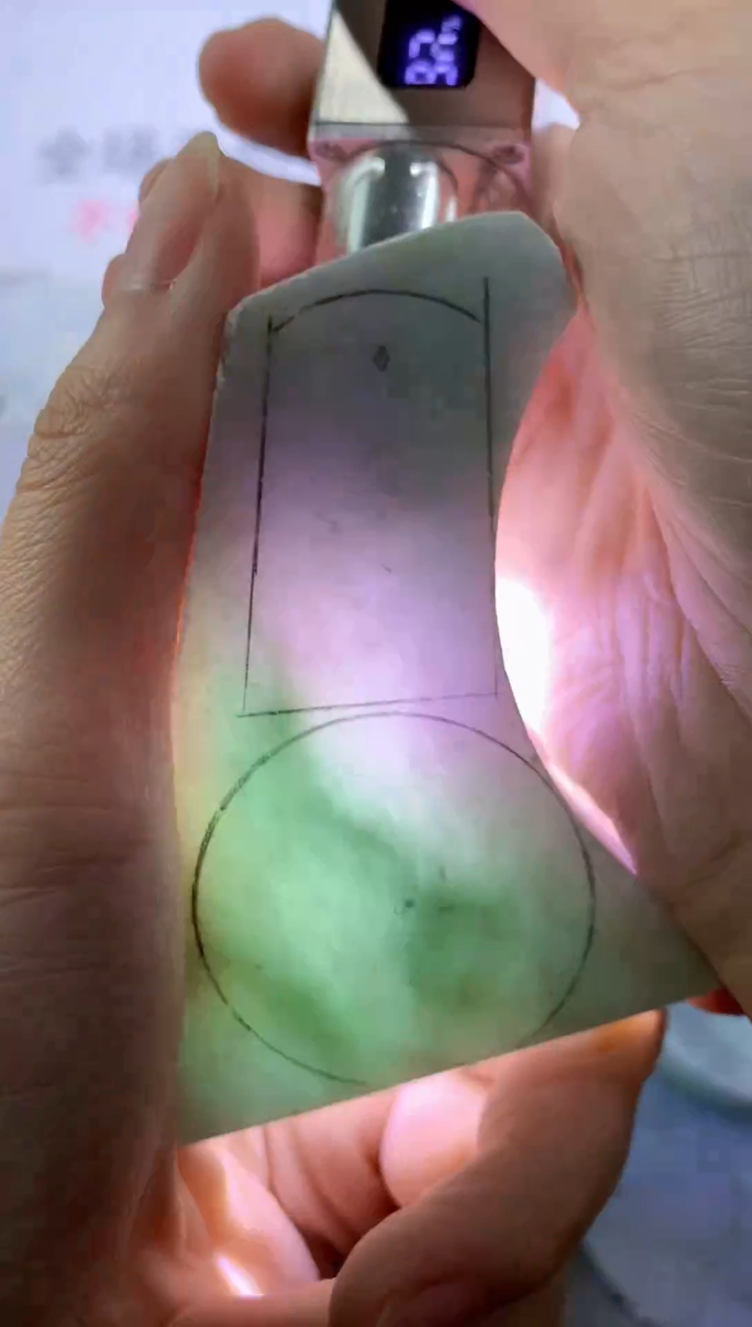 未镶嵌裸石翡翠天然缅甸翡翠FC581