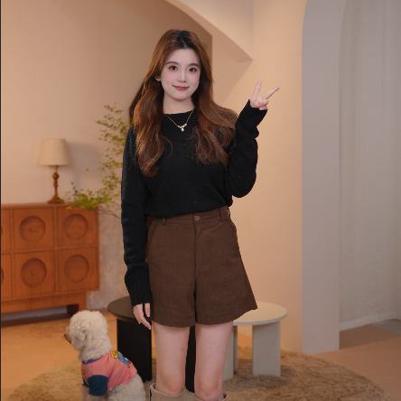 【惜惜】100%羊毛针织衫