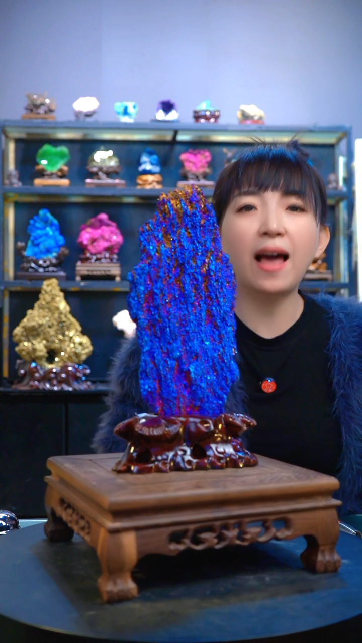 石材用****5精品矿物晶体摆件