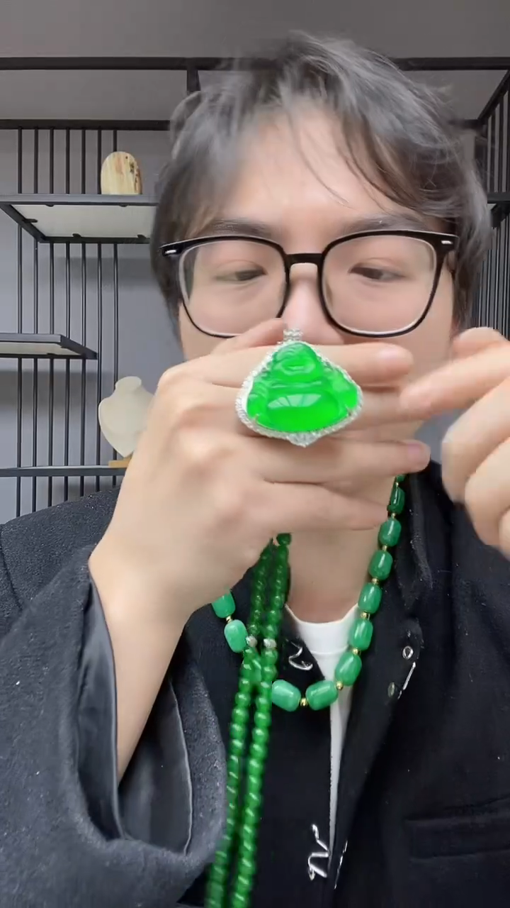 【闪购商品】翡翠颈饰合金佛公