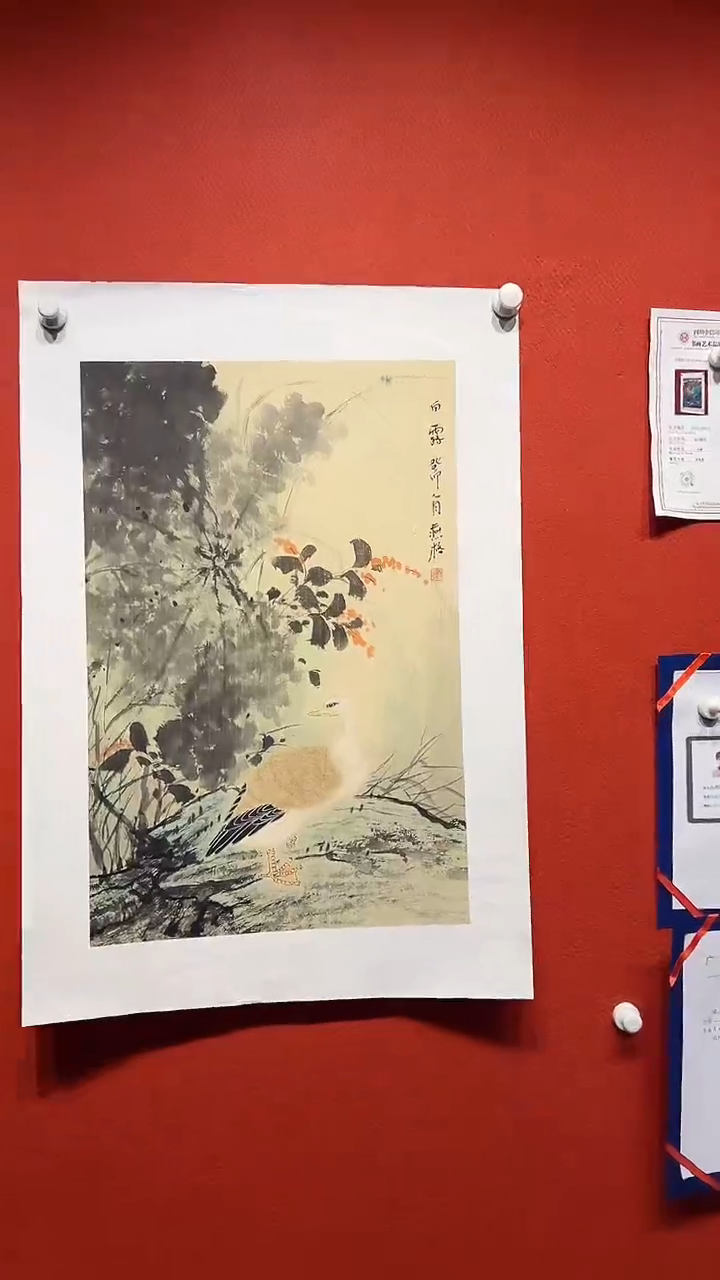 国画秦燕格国画手绘作品Y24