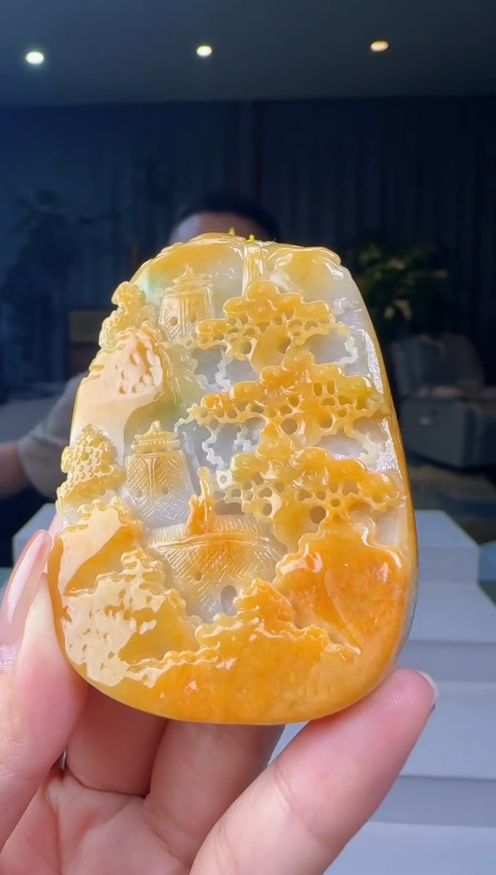吊坠(不含链)未镶嵌翡翠YL@@960Q3J22295