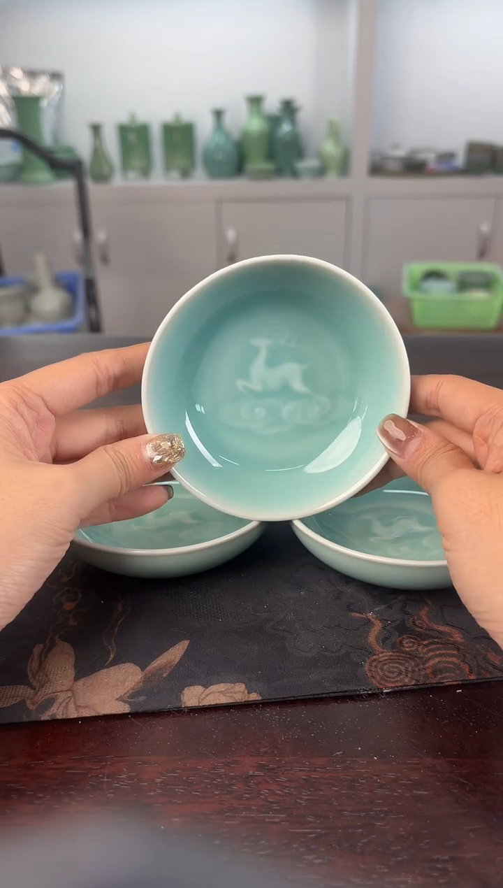 云间青瓷 小米茶器