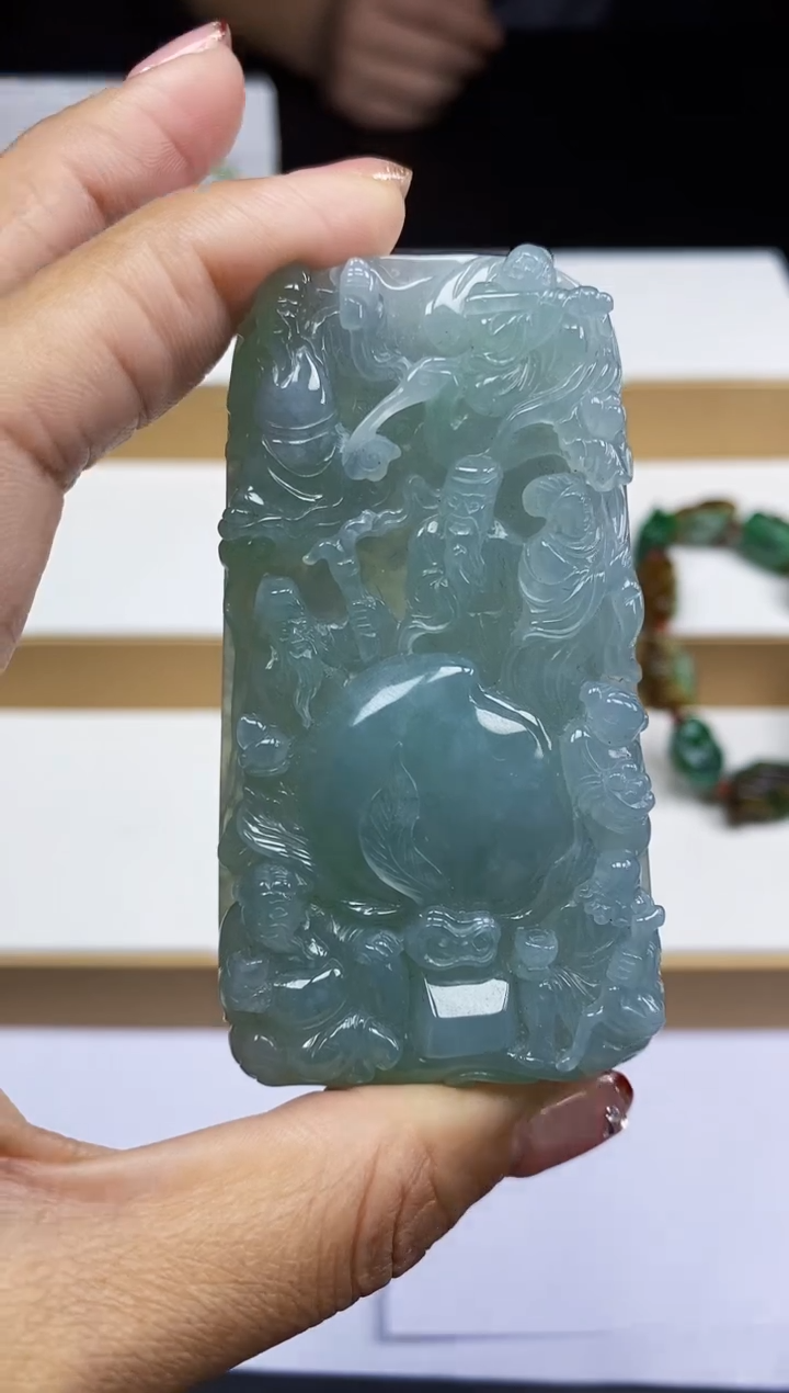 【闪购商品】翡翠颈饰未镶嵌翡翠A货