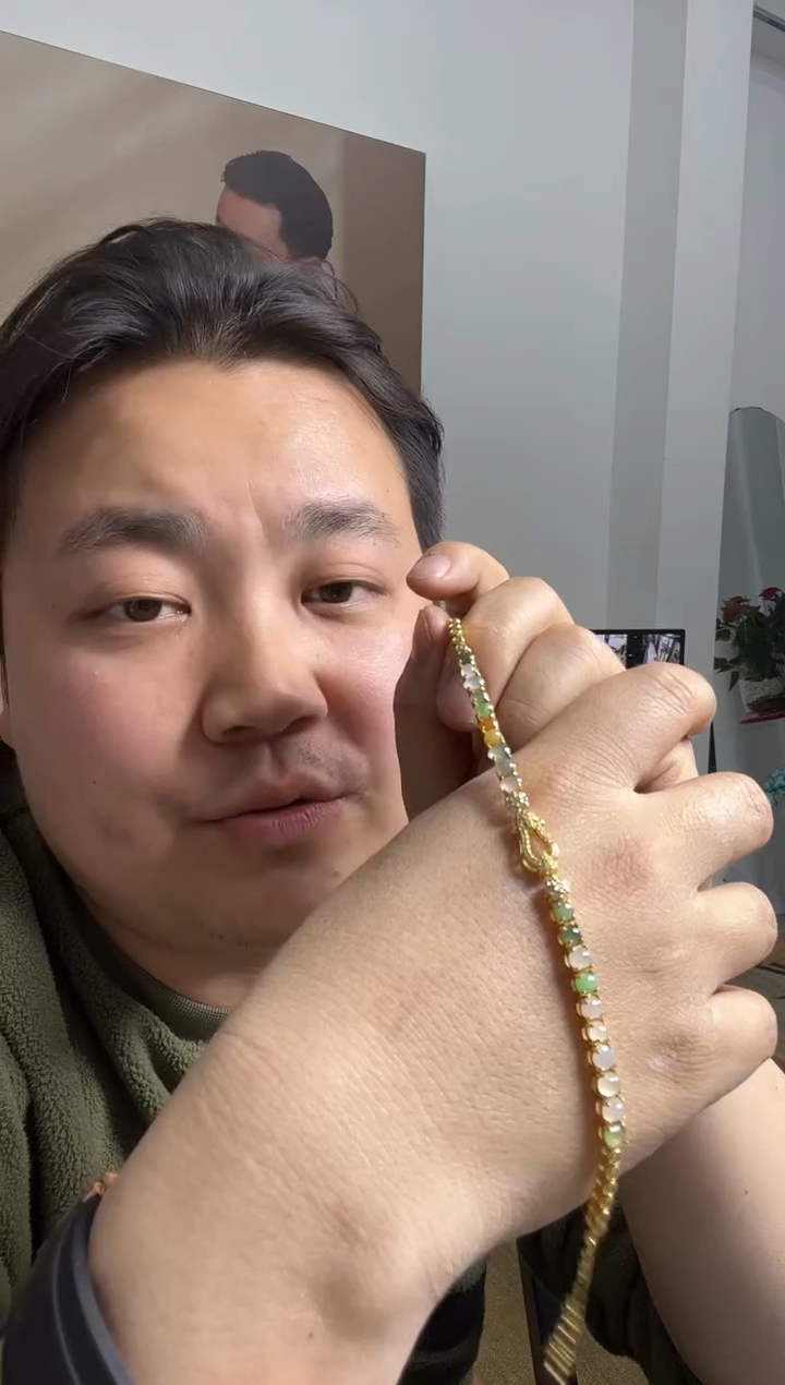 【闪购商品】翡翠手链未镶嵌手链