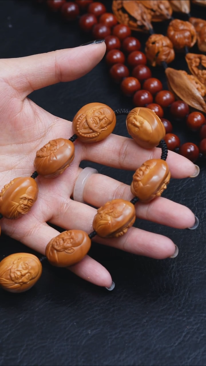 吊坠橄榄核2.2写实十八罗汉