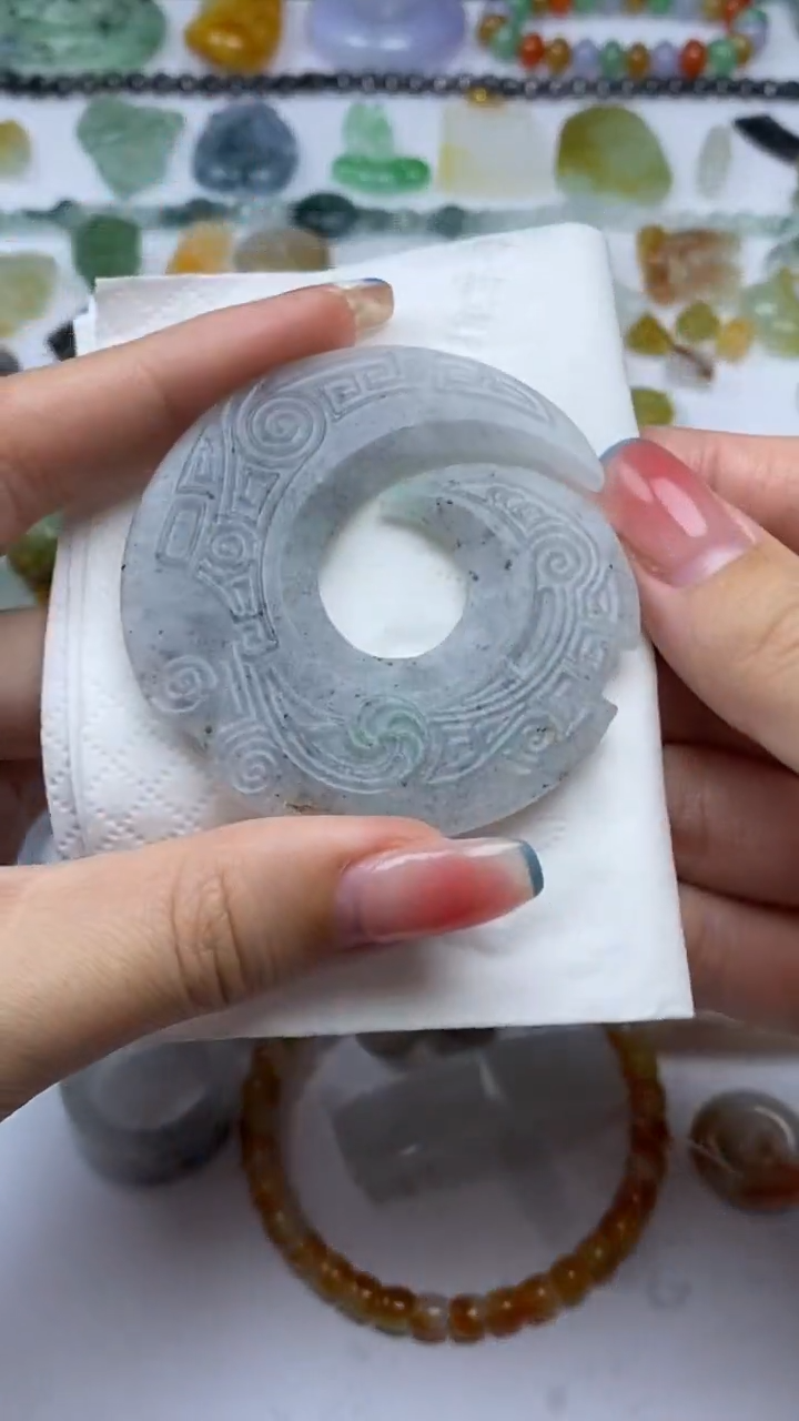 未镶嵌定制翡翠毛货定制不退不换