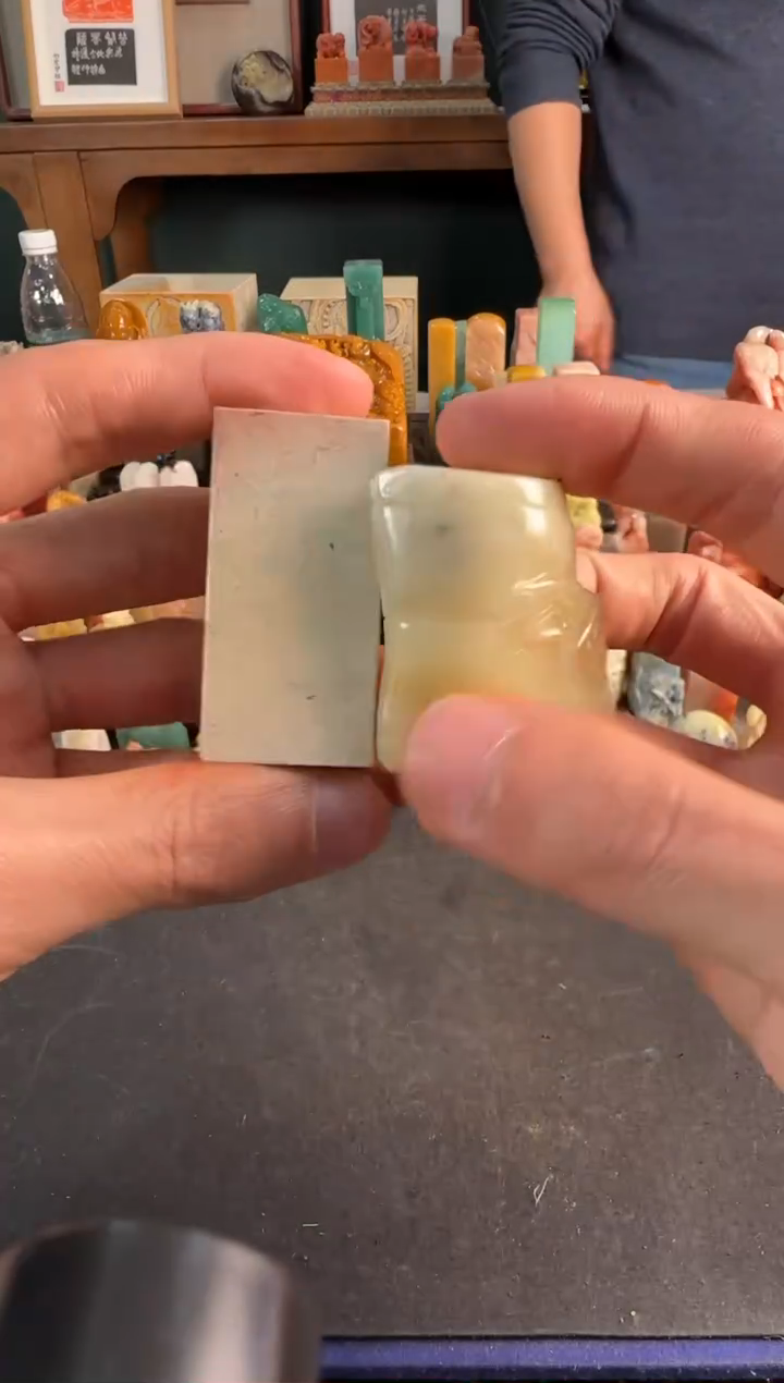 【闪购商品】青田石印石编号编号0463