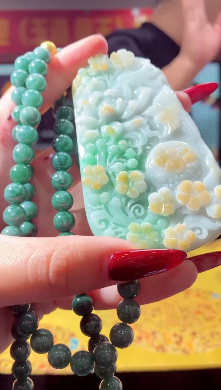 【闪购商品】定制翡翠未镶嵌闪购毛货链接FW101