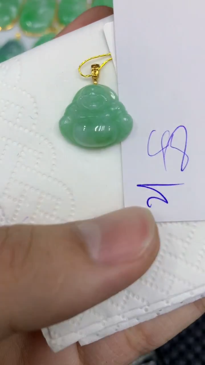 颈饰未镶嵌翡翠缅甸A货翡翠