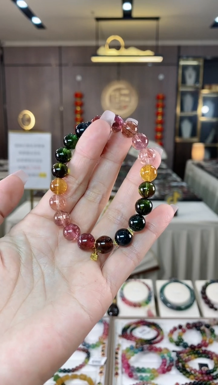 【闪购商品】碧玺单圈手串未镶嵌（多样性发一条）hon