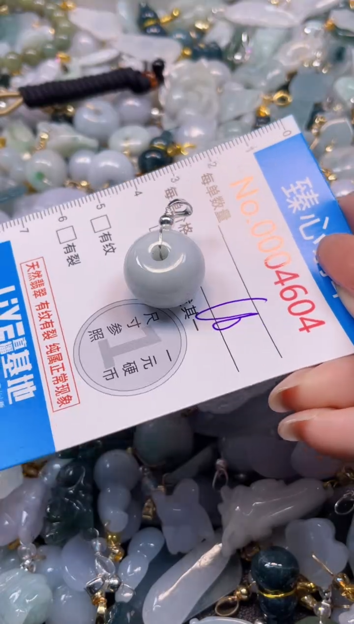 颈饰未镶嵌翡翠4604