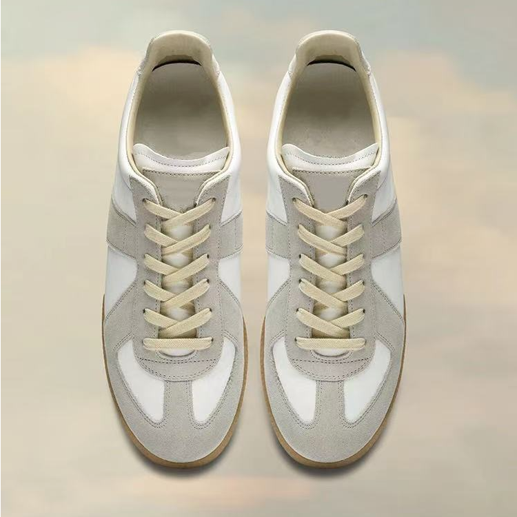 【老爷版】头层小牛皮羊皮德训鞋平底轻便轻奢老钱风男鞋百搭阿甘鞋