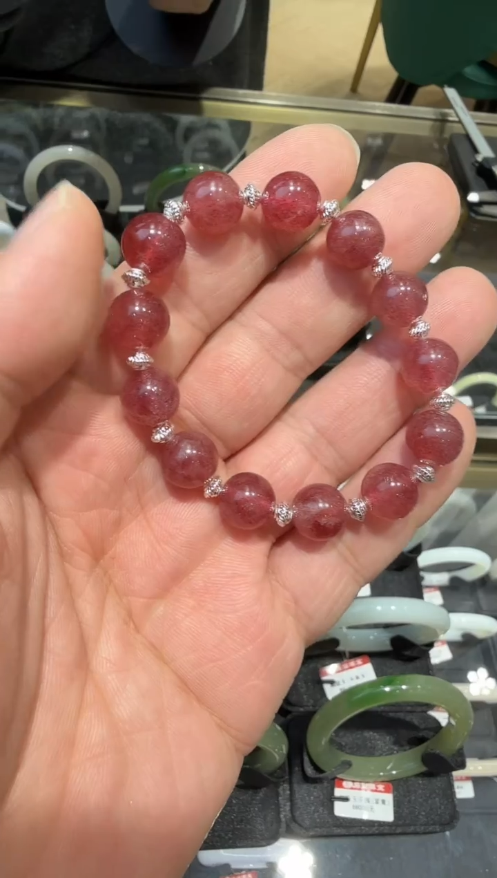 未镶嵌手链水晶多样性发一