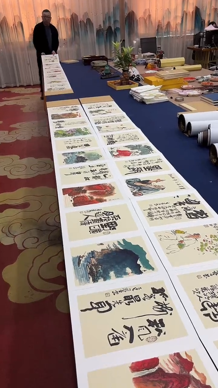 书法欧阳新召  四本册页