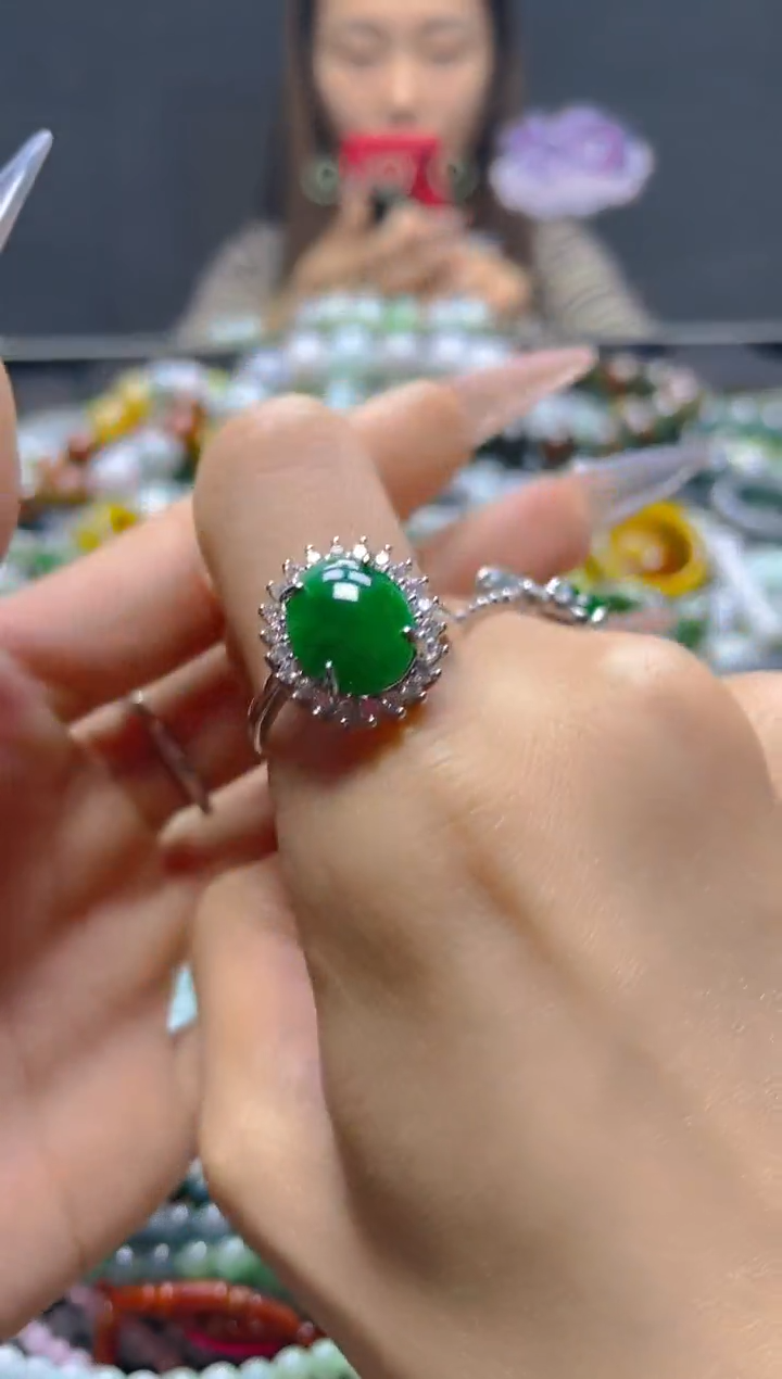 颈饰未镶嵌翡翠/B/翡翠A货，一件也是批发价