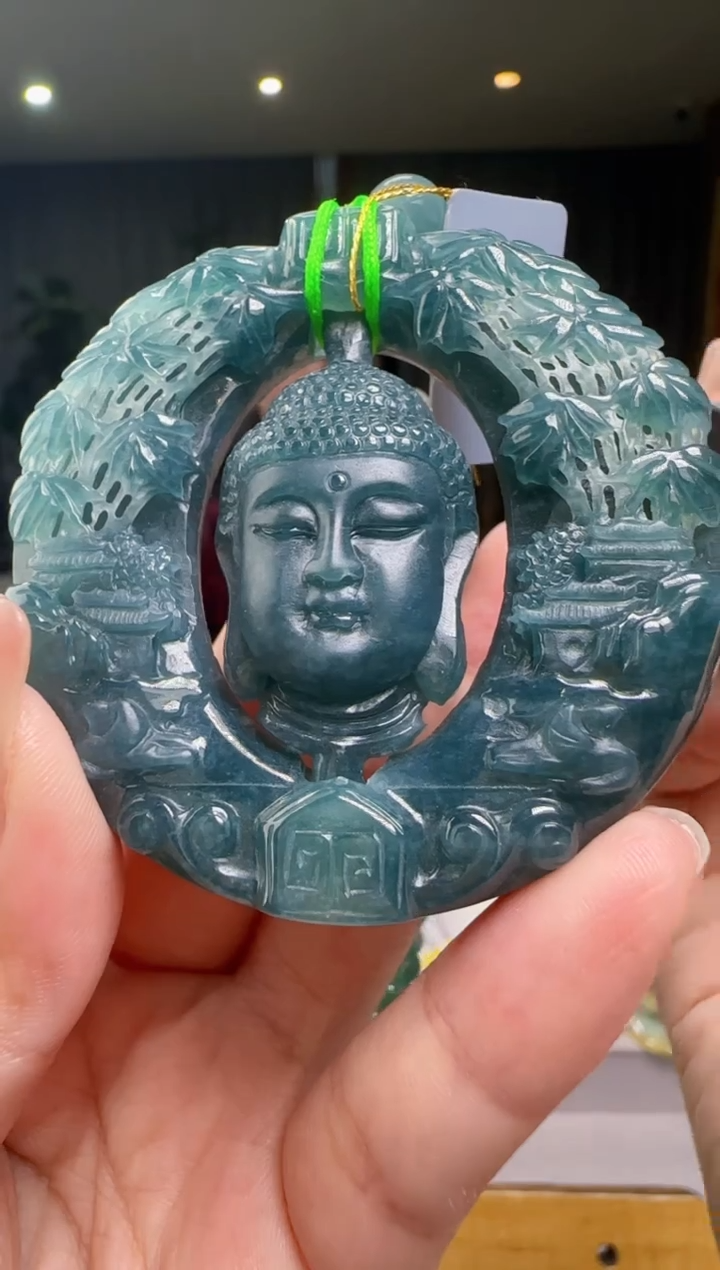 颈饰未镶嵌翡翠多样性发其一YL@@WS1WX40322