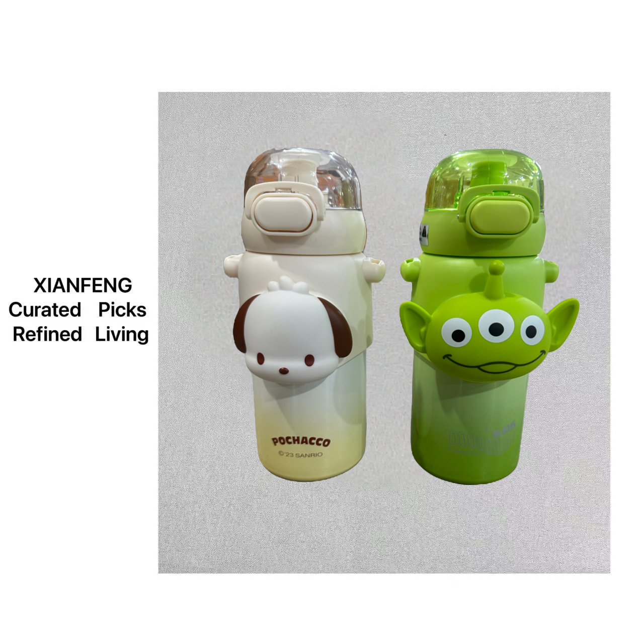 1495 高颜值卡通吸管保温杯