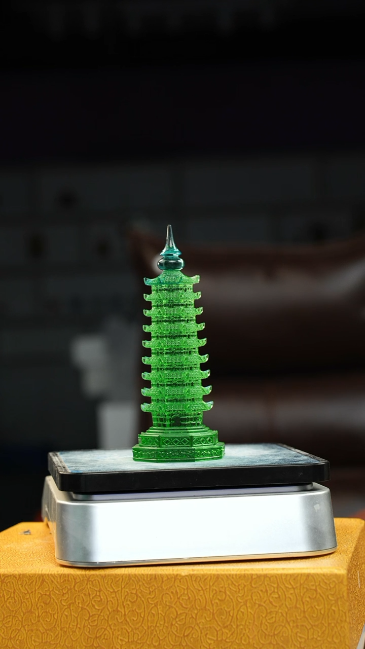 手工艺品琉璃古法琉璃13塔摆件