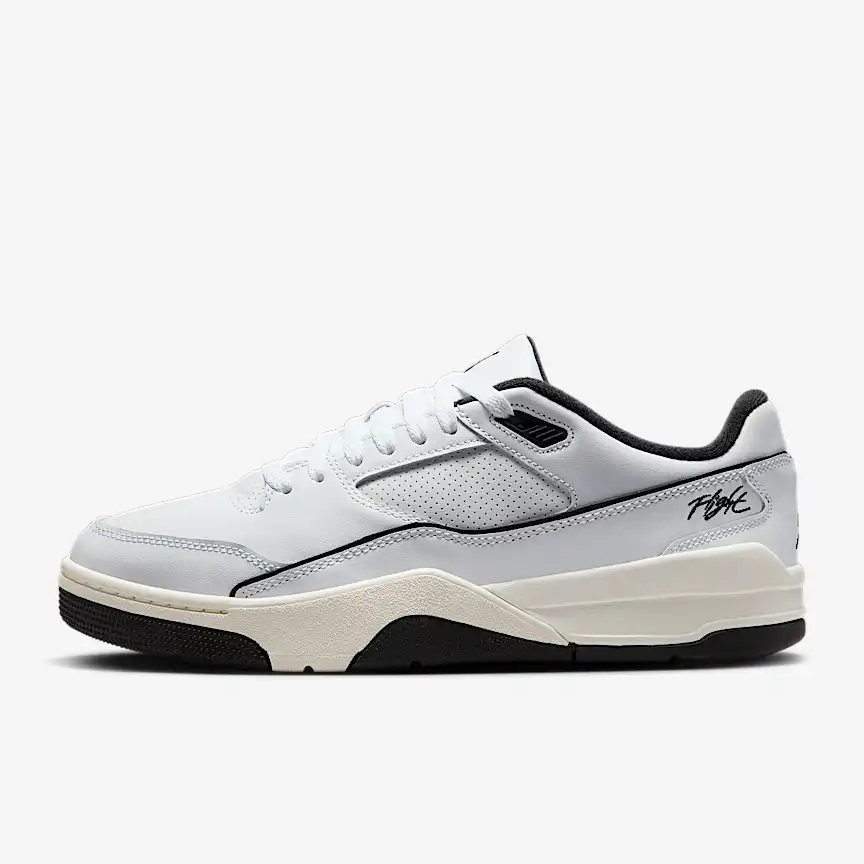 NIKE耐克男子Jordan Flight Court白黑休闲百搭运动鞋HF3255-100