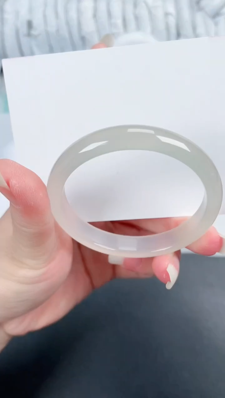 石英质玉手镯未镶嵌446-52.5