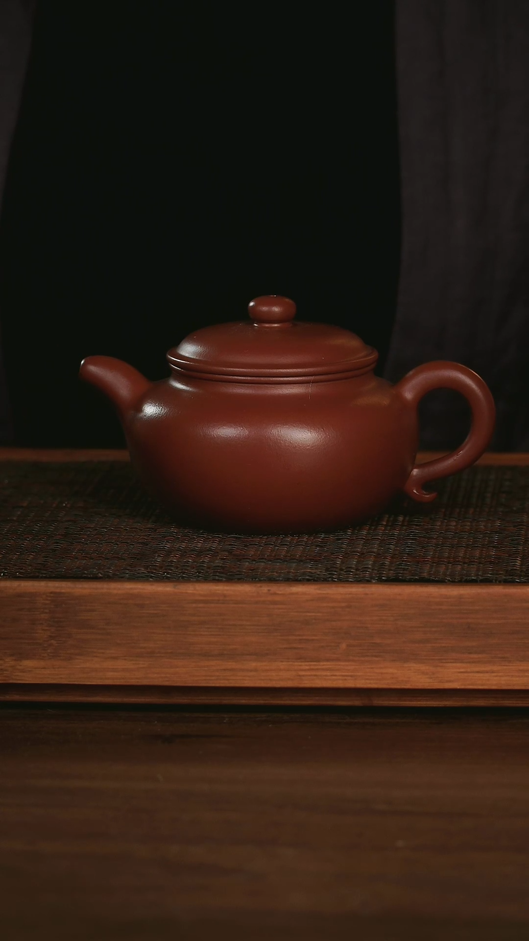 【闪购商品】紫砂茶壶 大亨仿古 朱泥 全手工 200cc