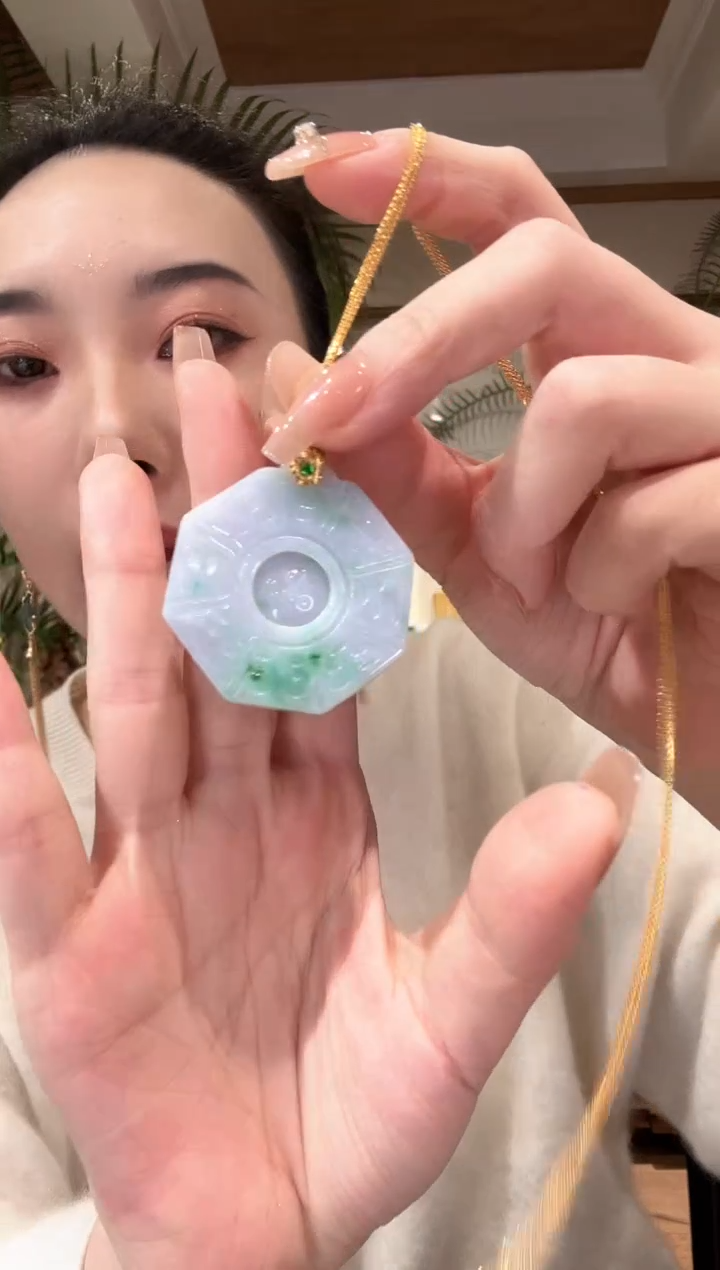 【闪购商品】翡翠颈饰未镶嵌国风