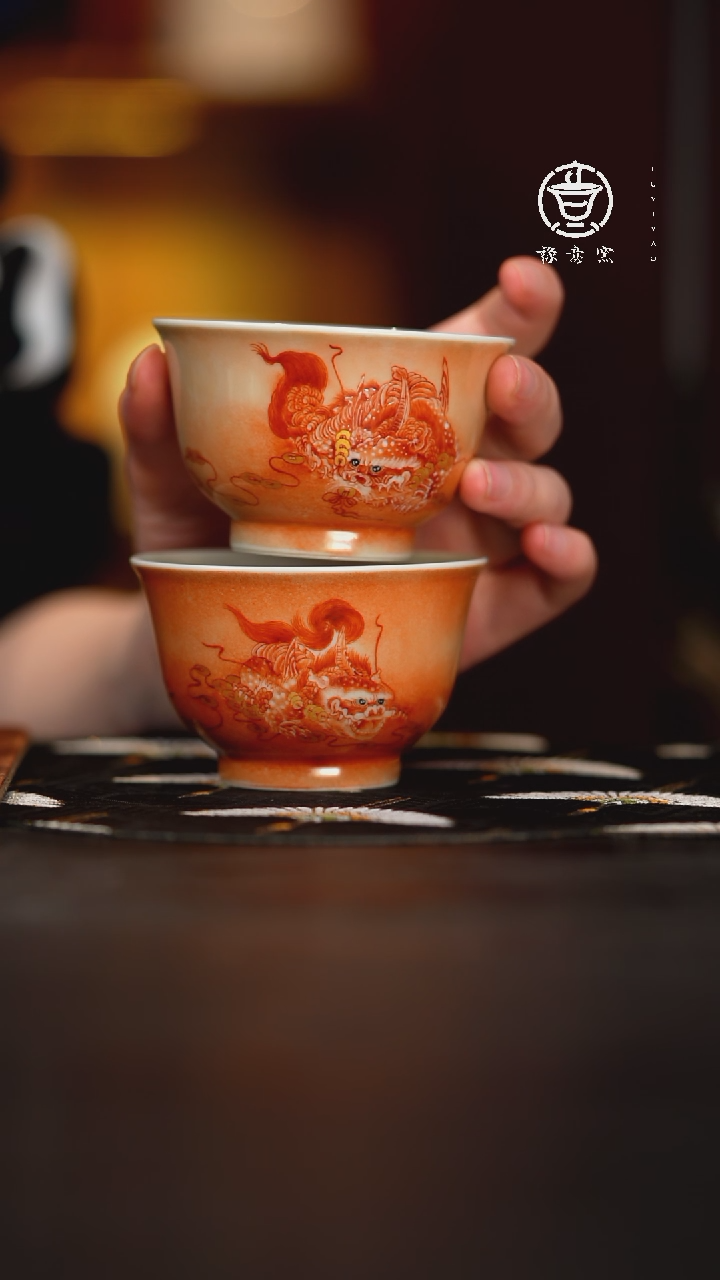 【闪购商品】貔貅对杯2只喜庆啦啦啦
