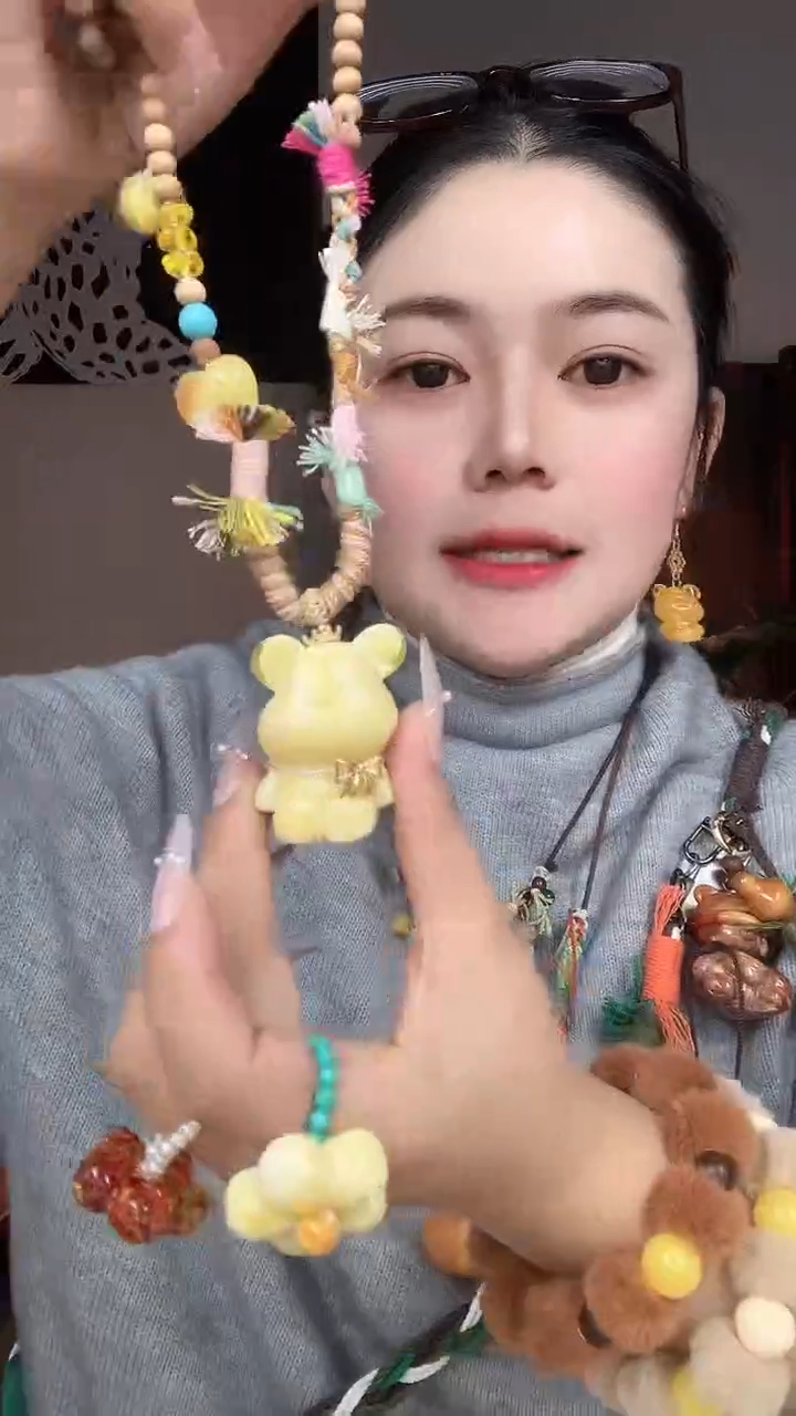 无铜合金原创设计时尚穿搭饰品