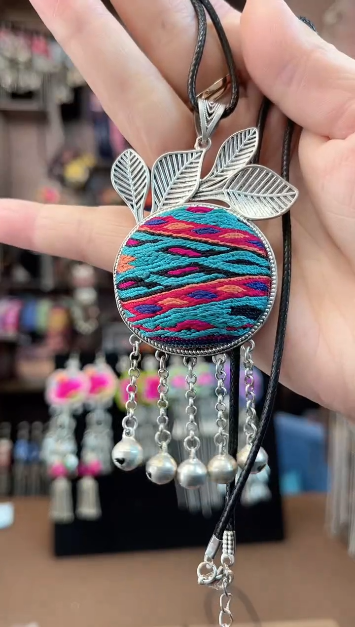 织绣 民族风手工非遗老绣饰品422