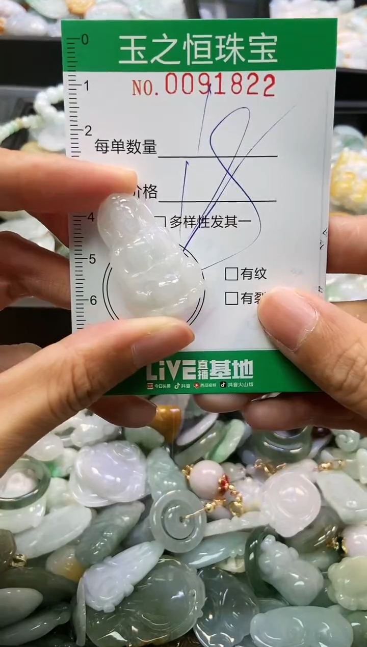 翡翠未镶嵌颈饰闪购0091822