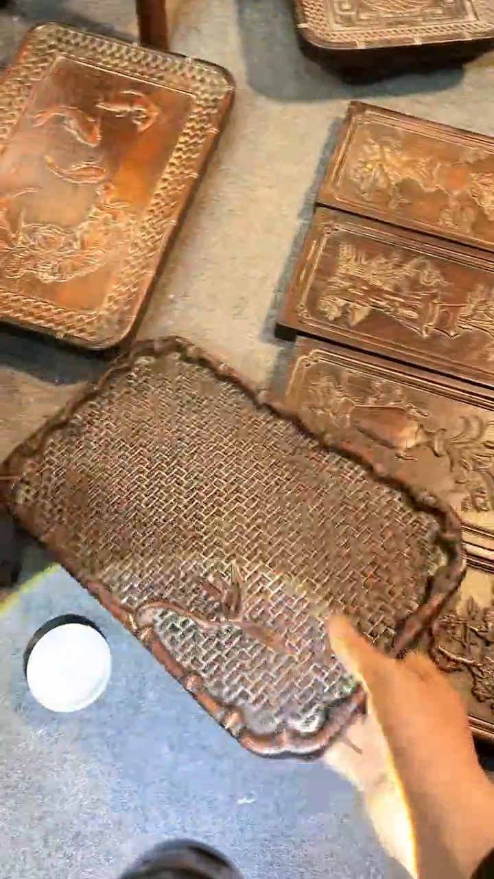 【闪购商品】非洲紫檀（红花梨）36x24cm赏盘