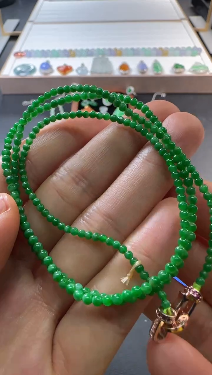 【闪购商品】翡翠手串未镶嵌不退不换 无鉴赏期