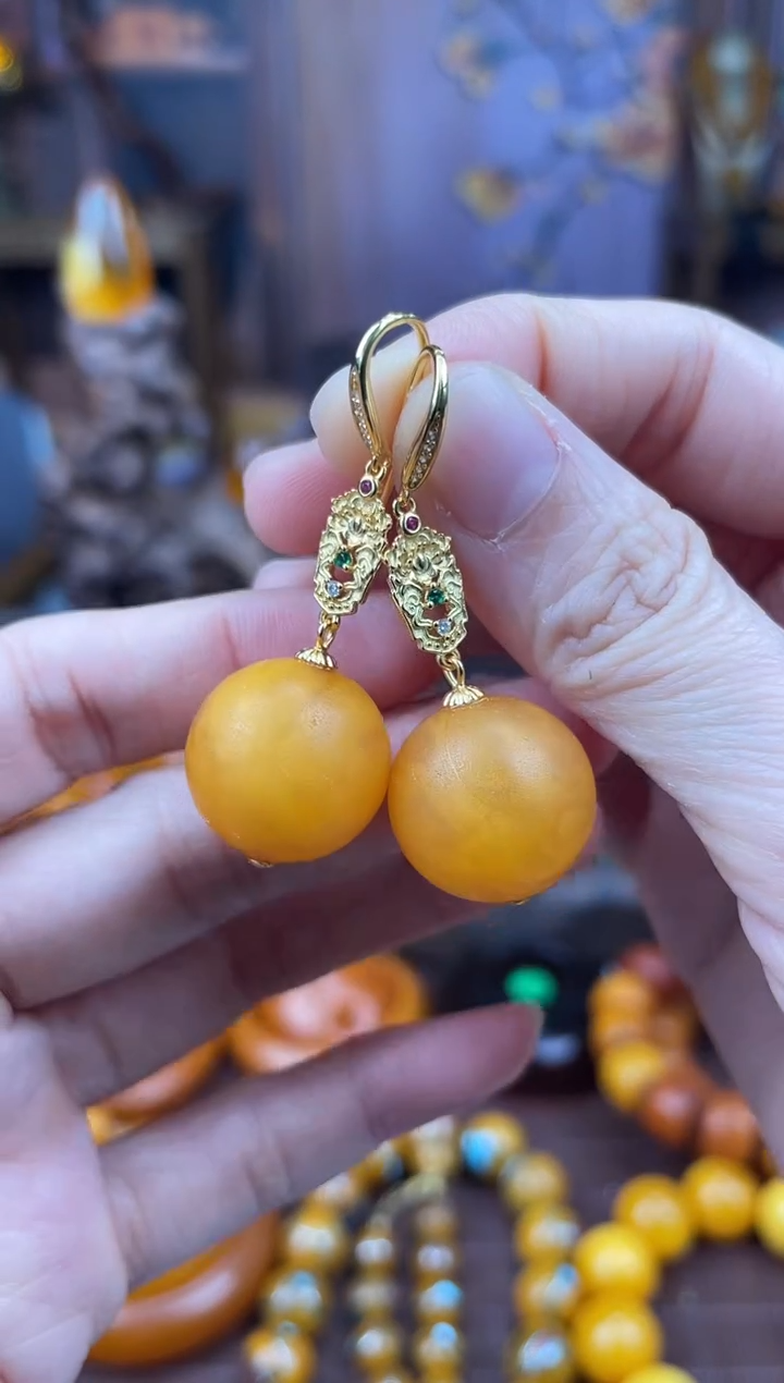 裸石琥珀未镶嵌多样性发货1，假一赔4