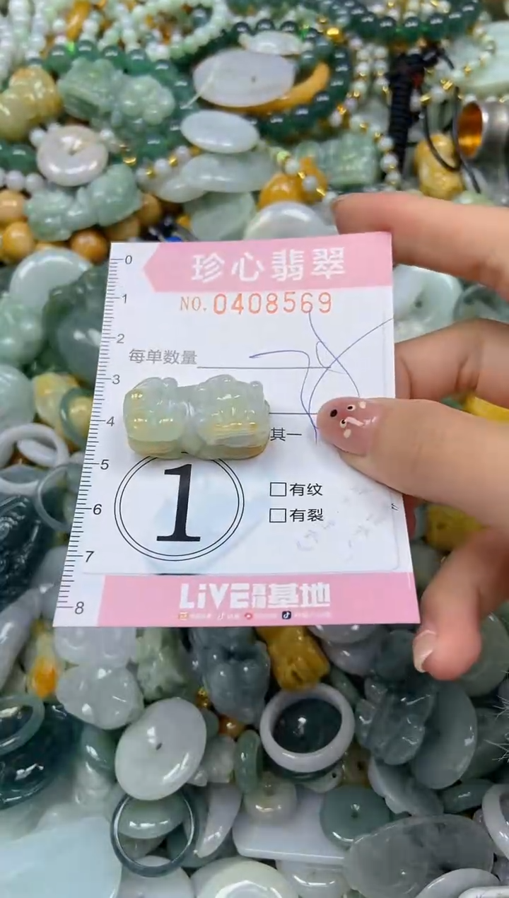 颈饰未镶嵌翡翠闪购0408569