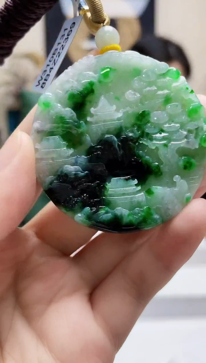 未镶嵌定制翡翠吊坠87