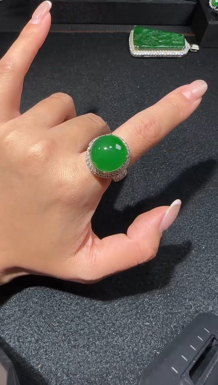 【闪购商品】翡翠戒指未镶嵌多样性发货拍一发一