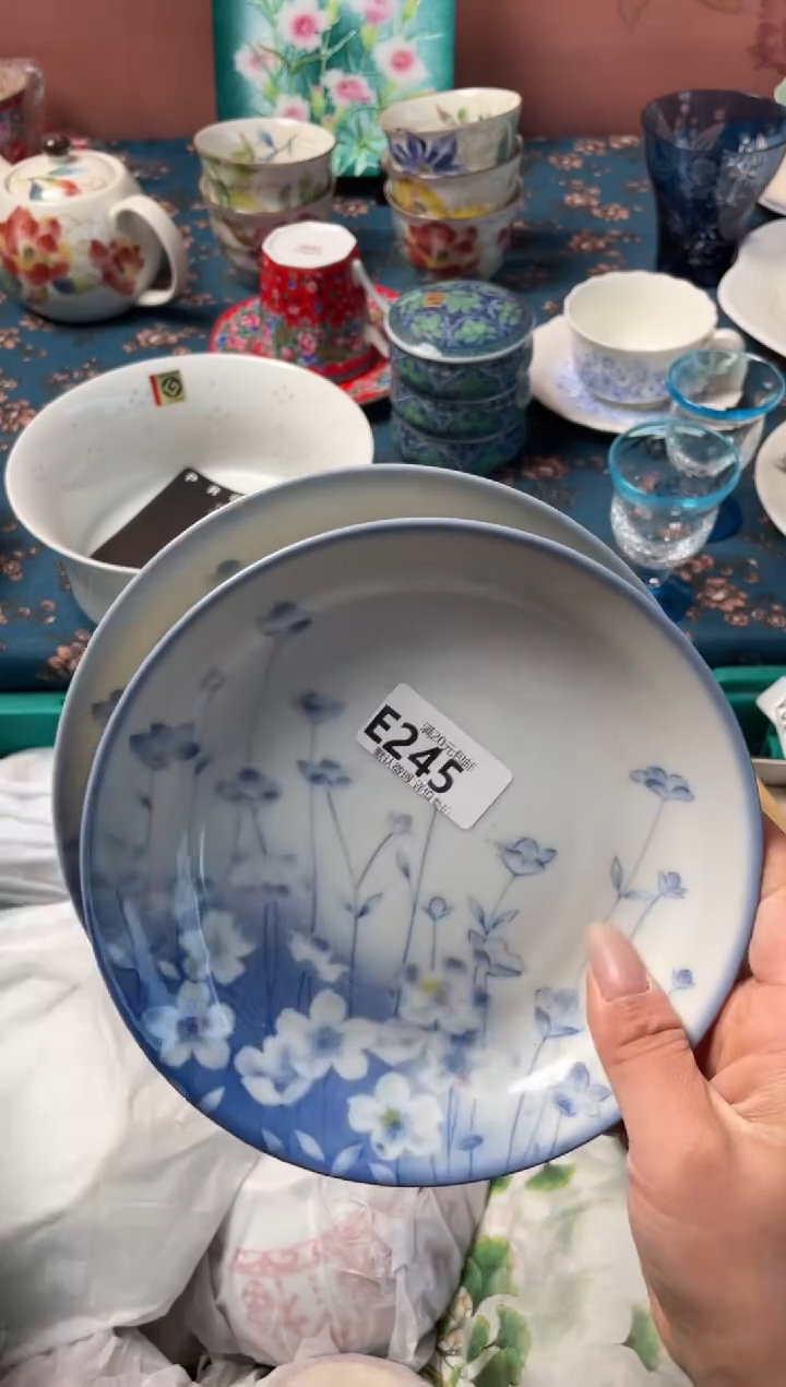 瓷片冰**梨瓷器瓷器E245