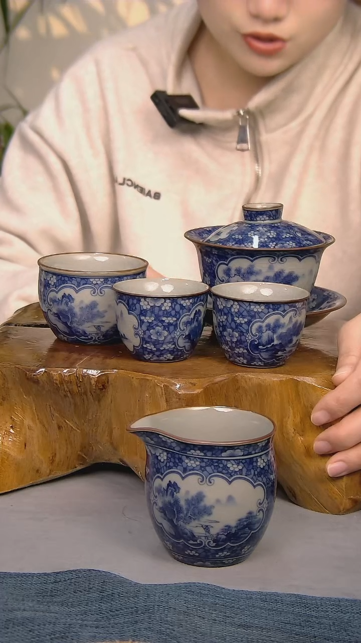 【闪购商品】简装家用款5件套 陶瓷家用茶具系列